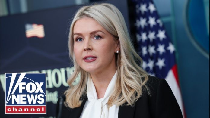 Combat ineffective': Leavitt says Iranian Navy is 'COMPLETELY WIPED OUT'