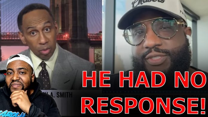 Black Conservative SILENCES Stephen A Smith After Attempt To SMEAR Trump As Racist BACKFIRES!