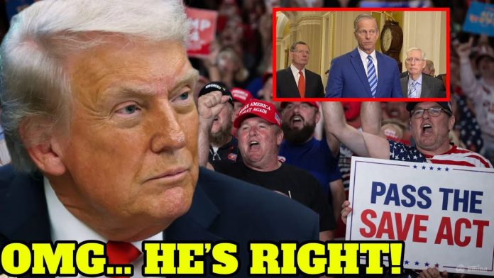 RINOs BETRAY Trump on SAVE Act! You Wont Believe WHY!
