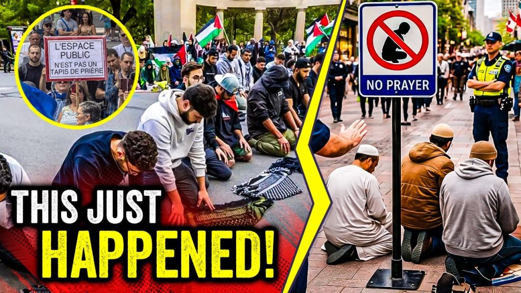 Muslims Try To PRAY Outside Catholic Church, Then THIS HAPPENED….