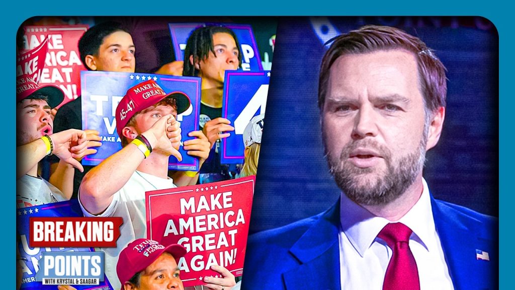 JD Vance BEGS Young Voters Not To Abandon Republicans
