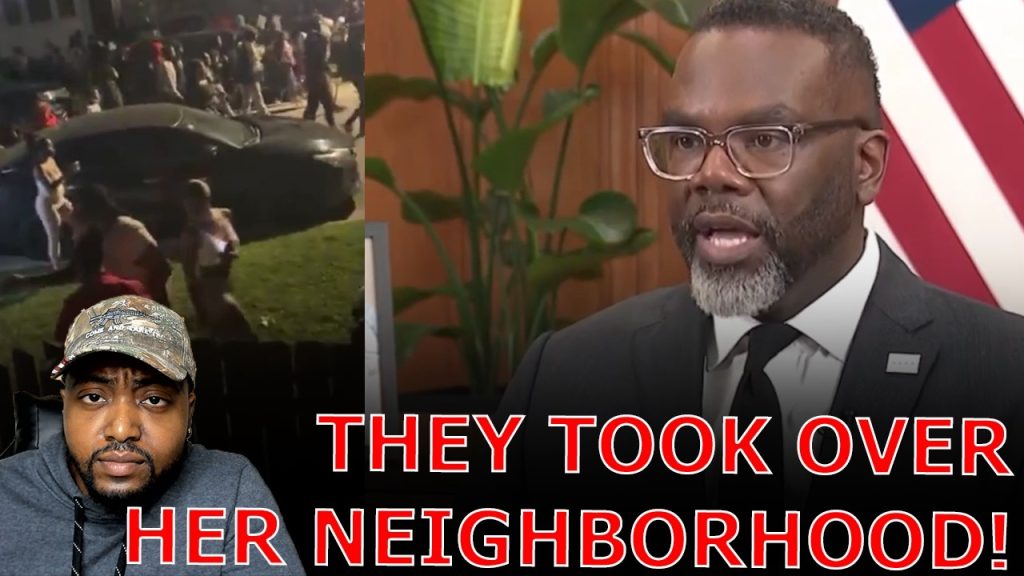 Black Woman LOSES IT Watching Black Teenagers SUDDENLY INVADE Her Neighborhood in Chicago! Black Woman LOSES IT Watching Black Teenagers SUDDENLY INVADE Her Neighborhood in Chicago!