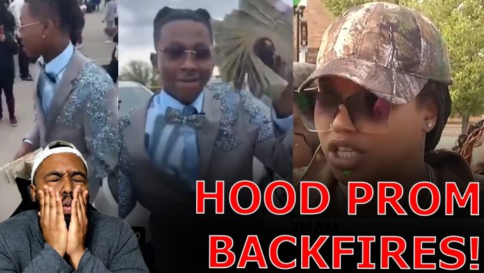 Black Teenager SMOKED After FLEXING AND FLASHING STACKS Of CASH During Hood Prom Night!