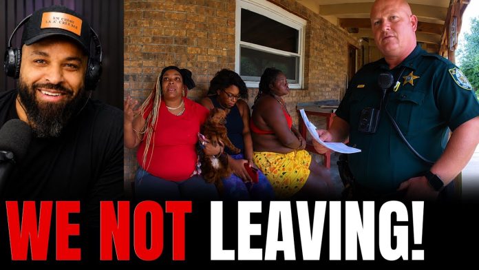 Brazen Squatters Run into the Wrong Cop