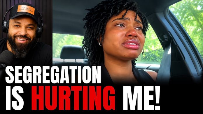 “I Live in a Segregated City” Woman Breaks Down