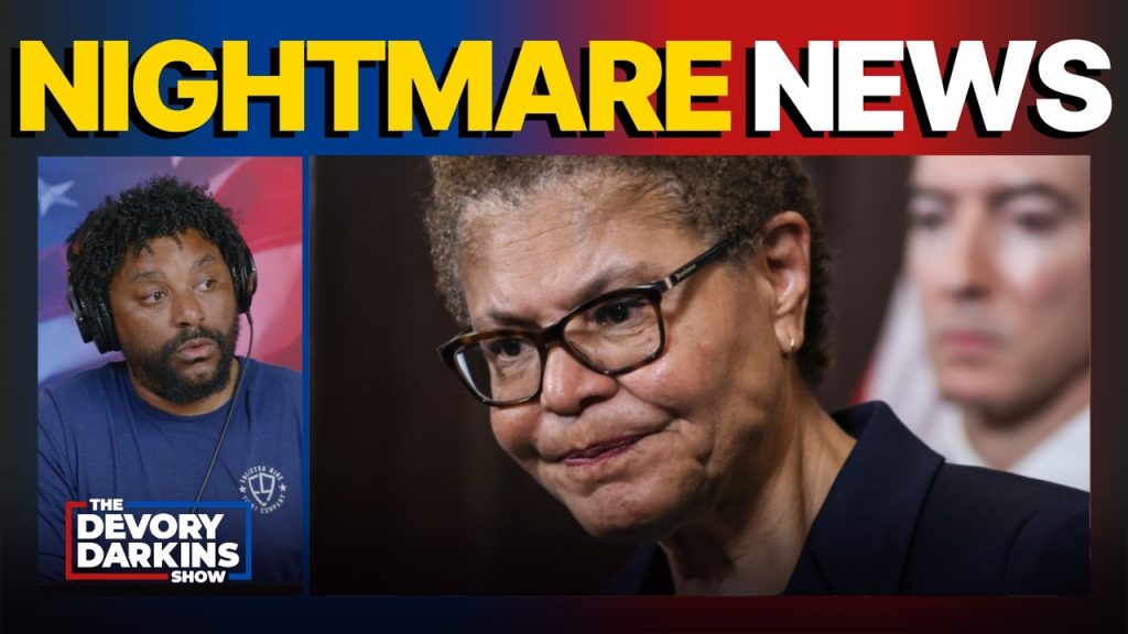 Los Angeles Voters drop NIGHTMARE NEWS for Karen Bass