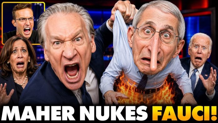 Bill Maher’s Audience GASPS as He Exposes Dr. Fauci’s Dark, Evil Secrets, Then Announces End of DNC…