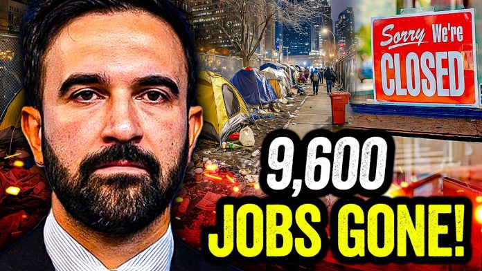 Mamdani BACKPEDALS As 9,600 Restaurant Jobs VANISH From NYC Under His Wage HIKE!!!