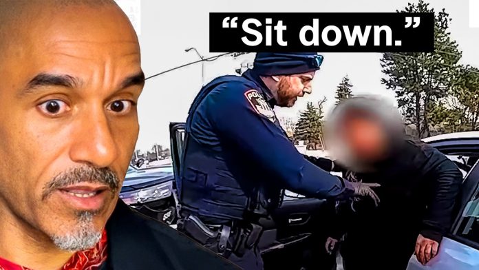 Moments After Brutally Crashing Into Officer's Patrol Car