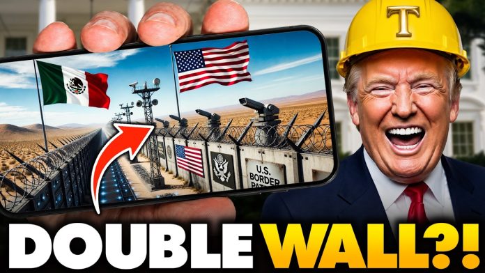 🚨Trump STUNS World By Unveiling SECOND ARMED Border Wall! FULLY Constructed For 3rd World INVASION…