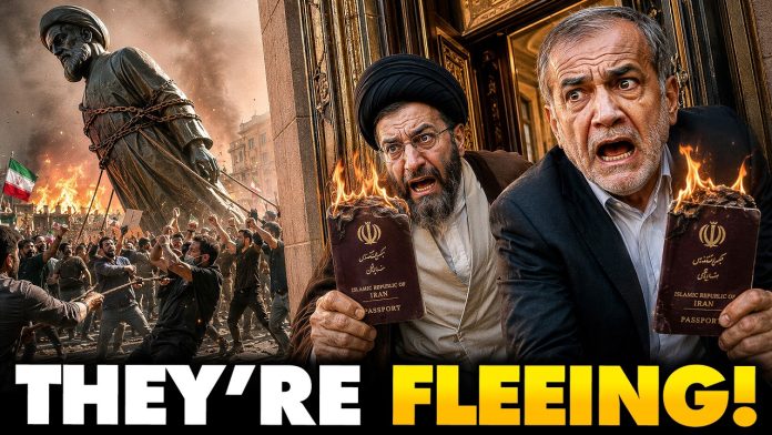 🚨Iran’s Leaders FLEE Country in FEAR as Nation in Total COLLAPSE: Gas Lines, Military, Economy GONE…